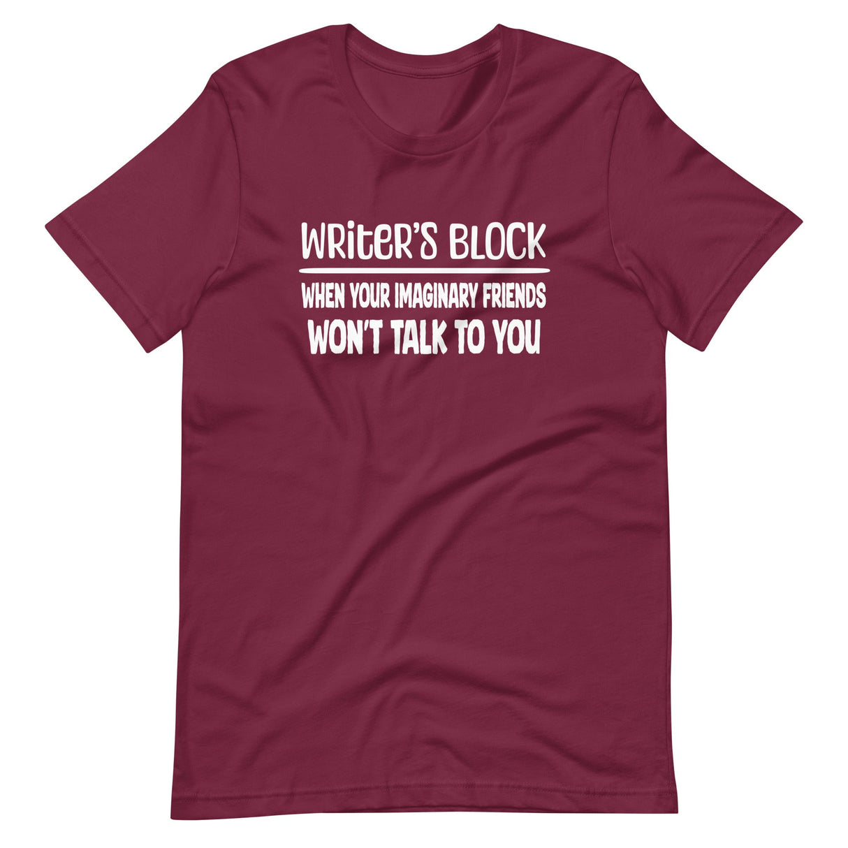 Writer's Block Imaginary Friends Shirt