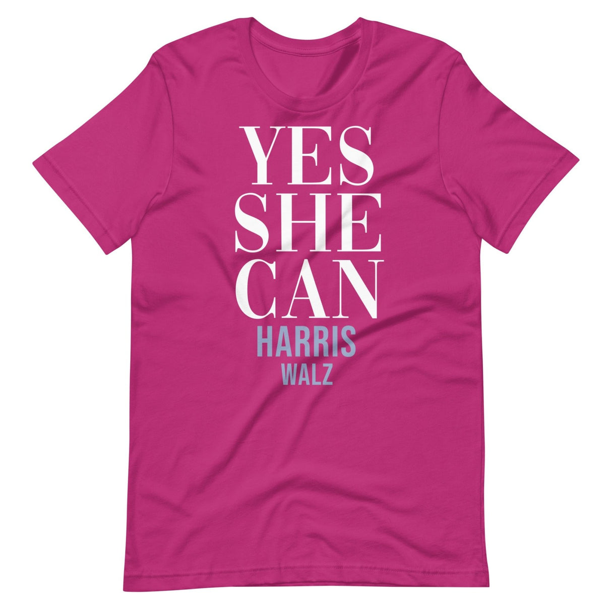 Yes She Can Harris Walz Shirt