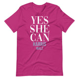 Yes She Can Harris Walz Shirt