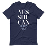 Yes She Can Harris Walz Shirt