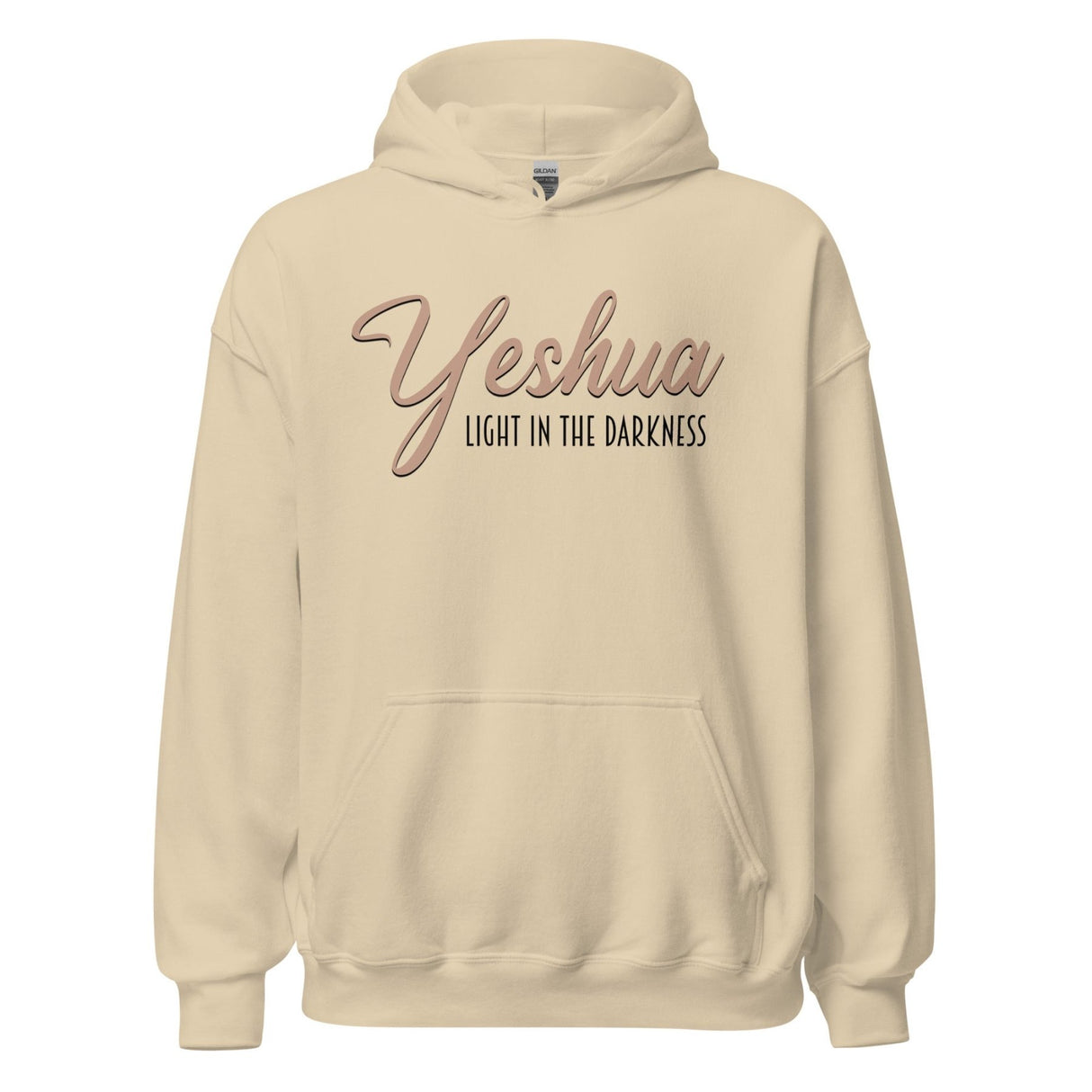 Yeshua Light in The Darkness Hoodie