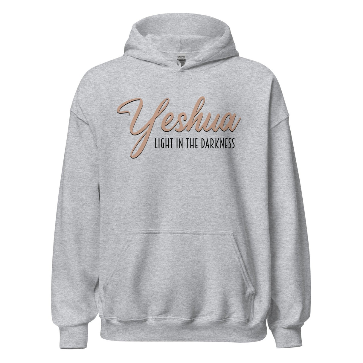 Yeshua Light in The Darkness Hoodie