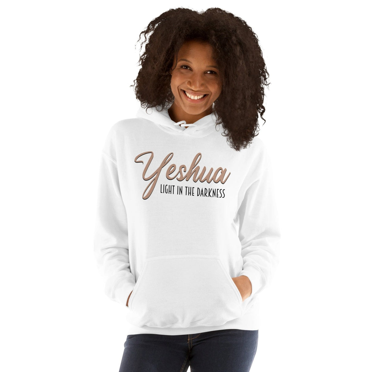 Yeshua Light in The Darkness Hoodie