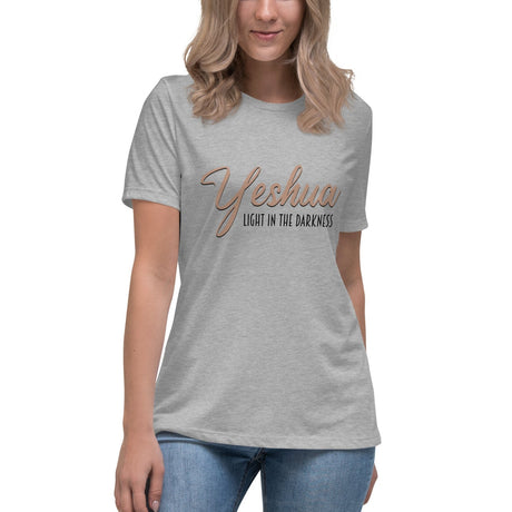 Yeshua Light In The Darkness Women's Shirt