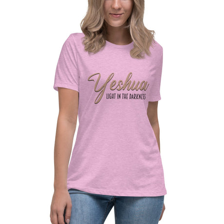 Yeshua Light In The Darkness Women's Shirt