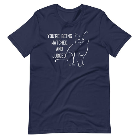 You're Being Watched And Judged Cat Shirt